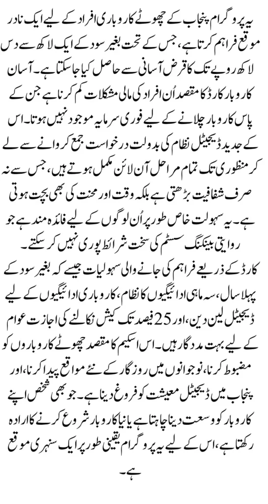 Interest-free Business Loan Punjab: Apply Through Asaan Karobar Card Know Full Guide 2025